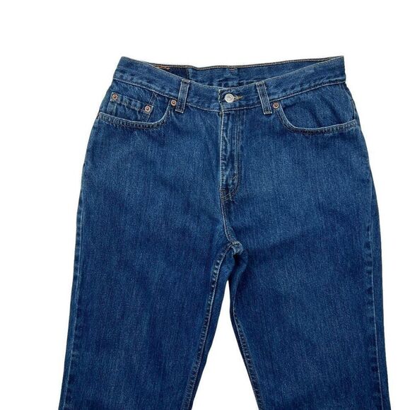 Levi's 515 Jeans Women's Size 12 Blue Bootcut Denim Jeans Made in USA! - Picture 3 of 10